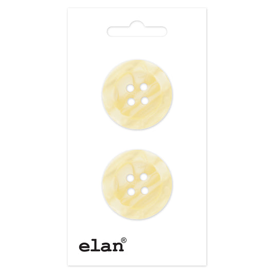 ELAN 4 Hole Button - 23mm (7/8in) - 2pcs