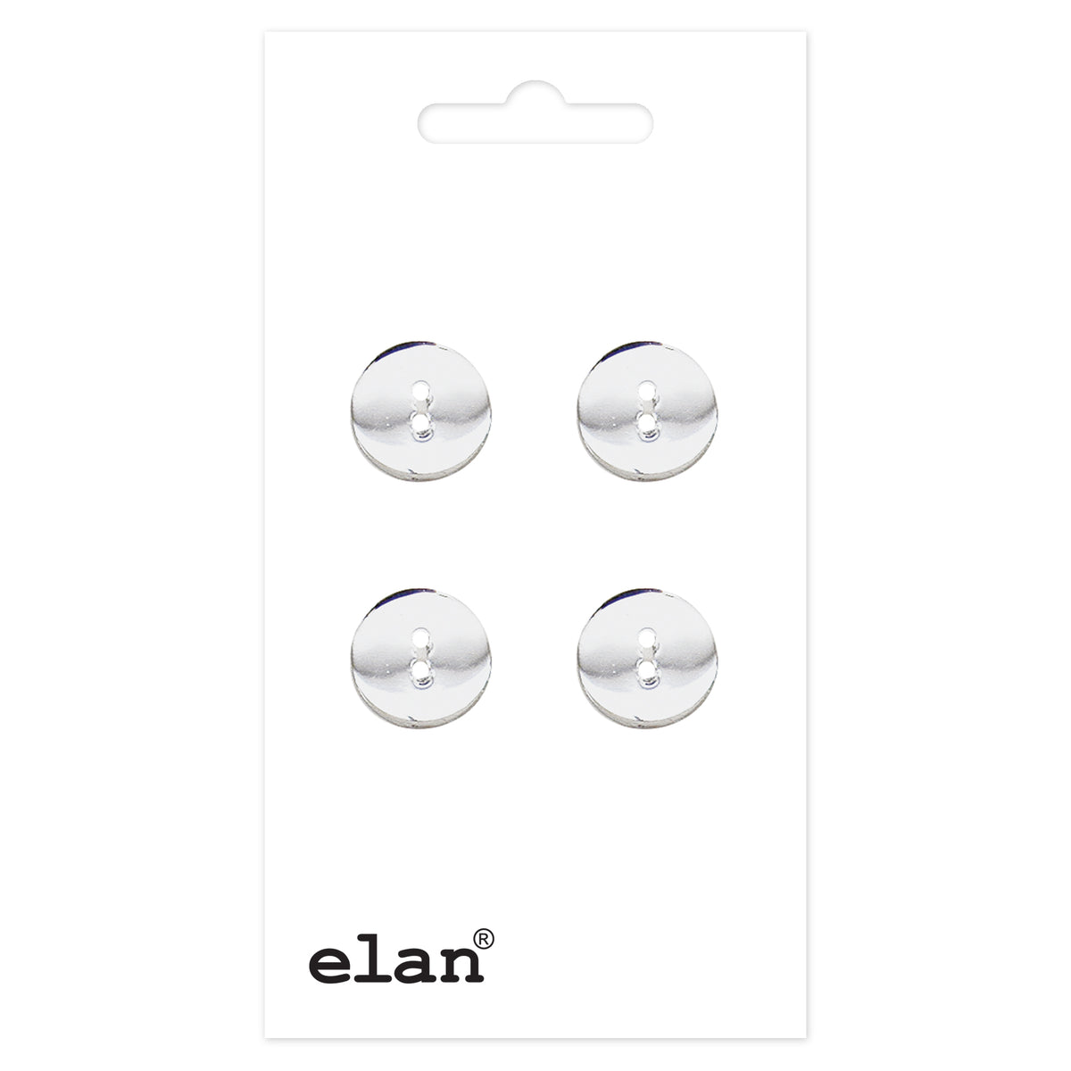 ELAN 2-Hole Button 11 mm (3/8 in.) 4 Count