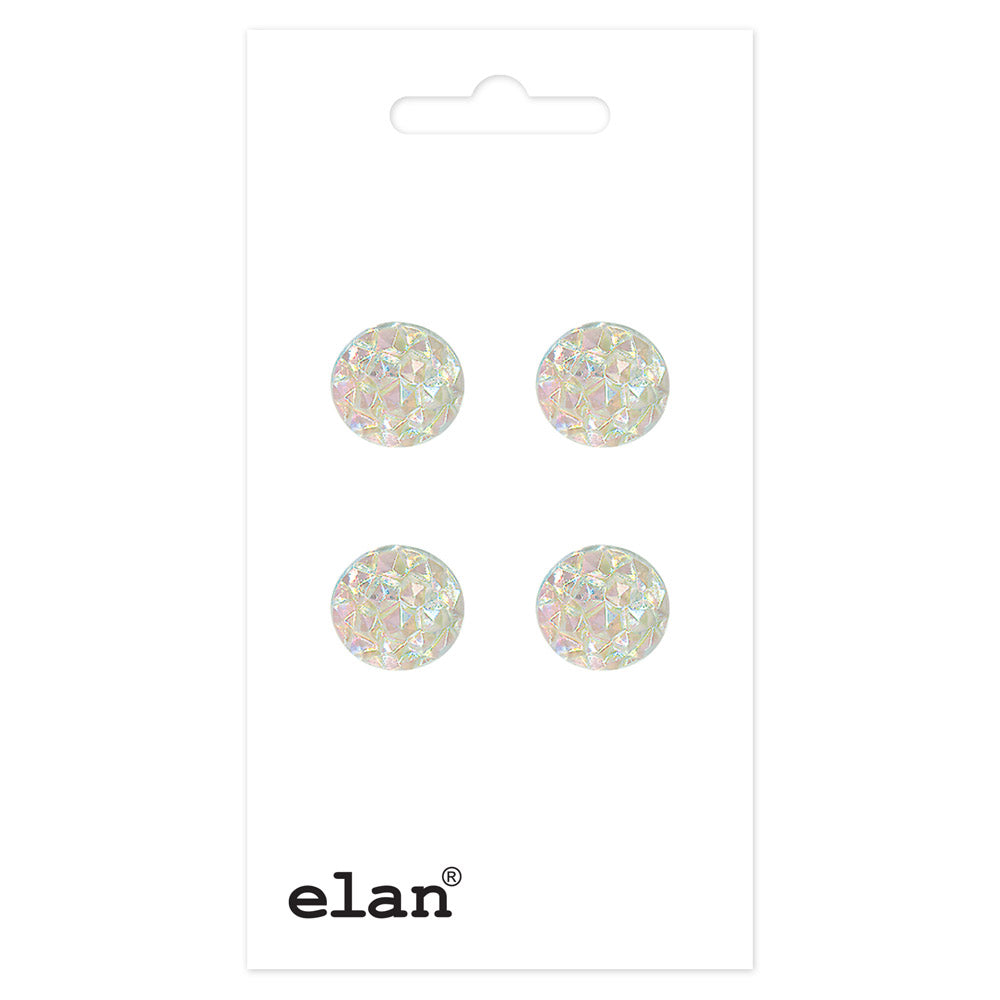 ELAN Shank Button — 12mm (1/2") — 4Count