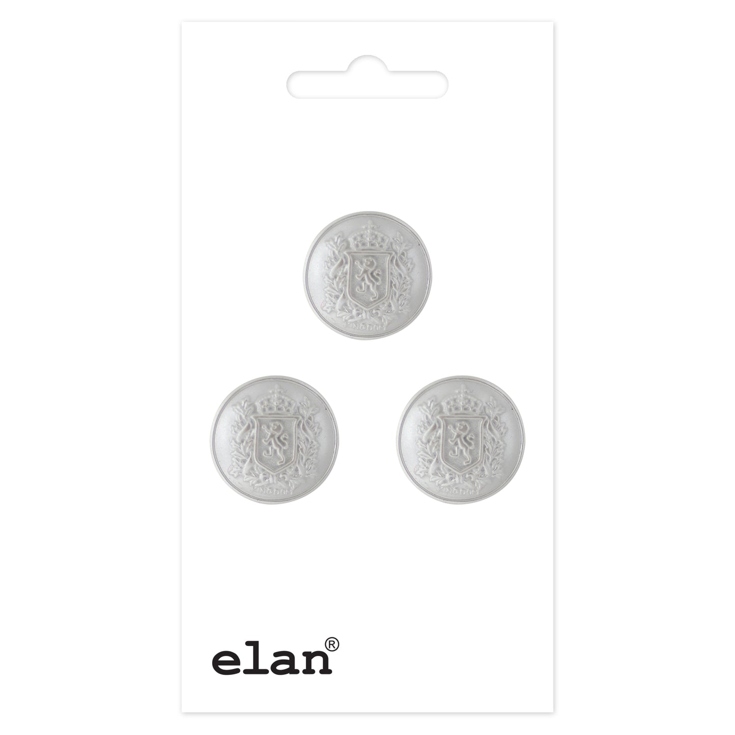 ELAN Sew-On Shank Button, 11.5 mm (7/16 in), 4 Count