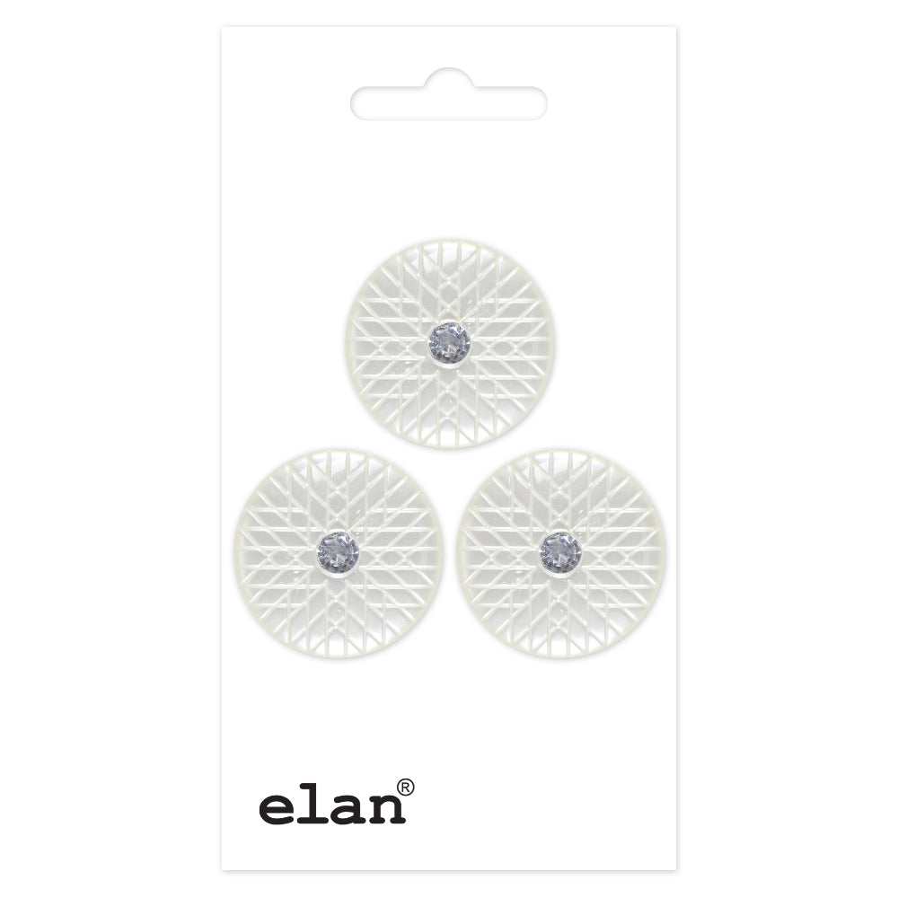 ELAN Shank Button - 20mm (3/4 in.) - 3pcs