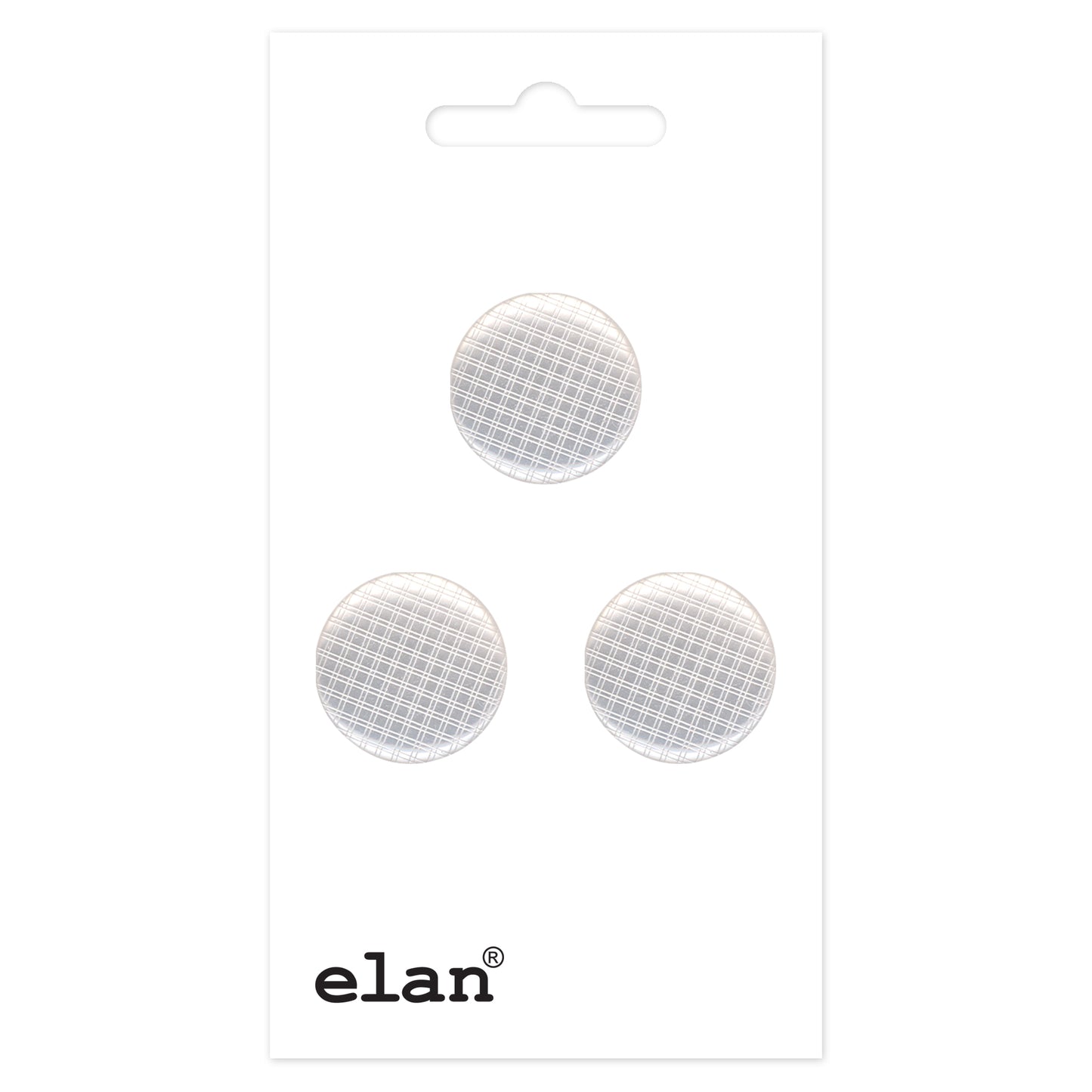 ELAN Sew-On Shank Button, 15 mm (9/16 in), 3 Count