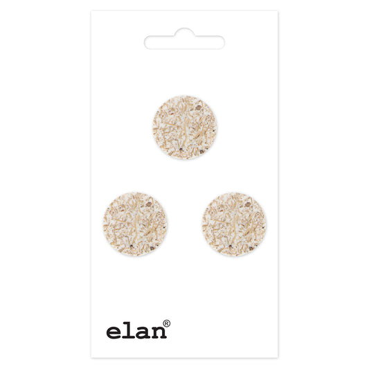 ELAN Shank Button - 15mm (5/8 in.) - 3pcs