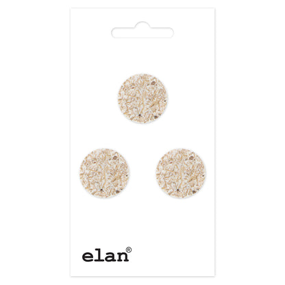 ELAN Sew-On Shank Button 15 mm (5/8 in), 3 Count