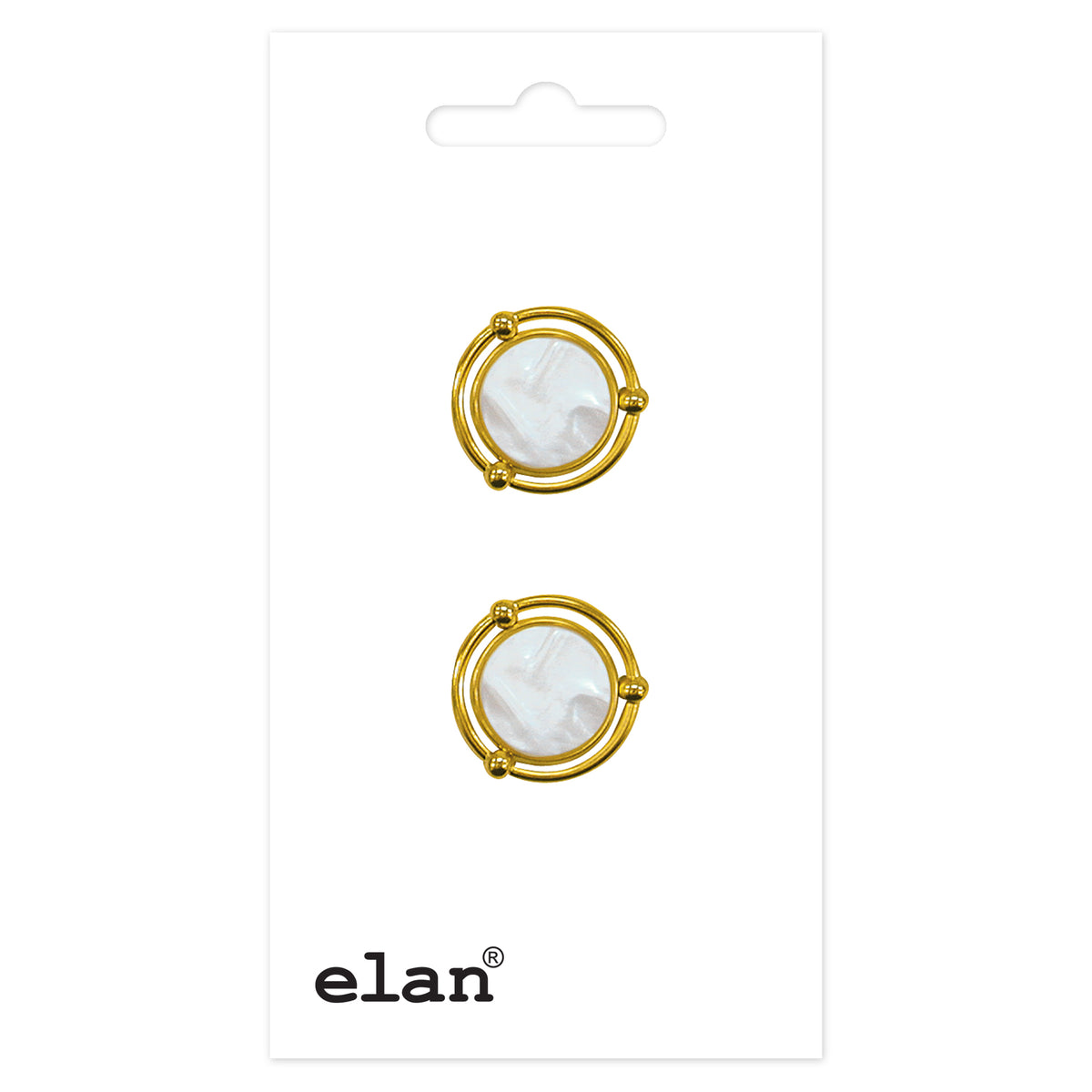 ELAN Shank Button 15 mm (5/8 in), 2 Count