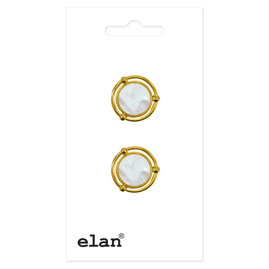 ELAN Shank Button 15 mm (5/8 in), 2 Count
