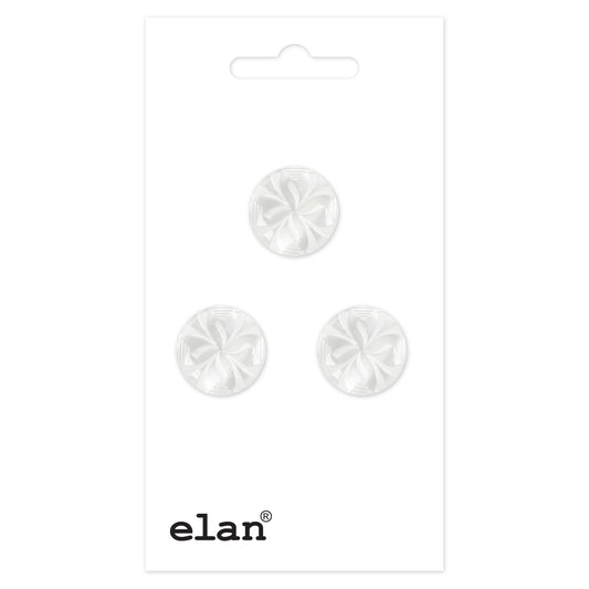 ELAN Shank Button - 13mm (1/2) - 3 count