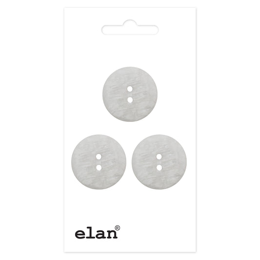 ELAN 2 Hole Button - 18mm (3/4) - 3 count