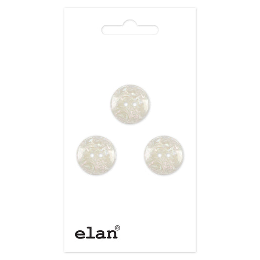 ELAN 2-Hole Sew-Through Button 15mm (5/8 in) 3 Count