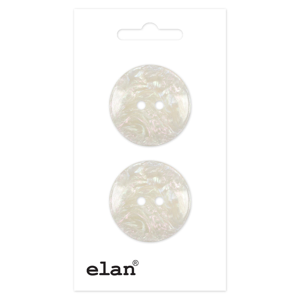 ELAN 2-Hole Sew-Through Button 23mm (7/8 in) 2 Count