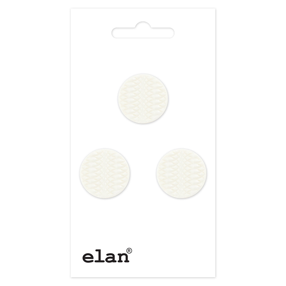 ELAN Shank Button - 15mm (5/8in) - 3pcs