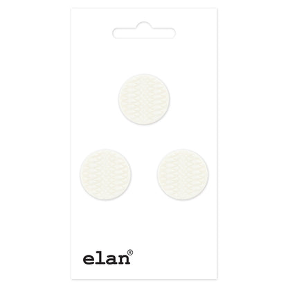 ELAN Shank Button 15mm (5/8 in) 3 Count