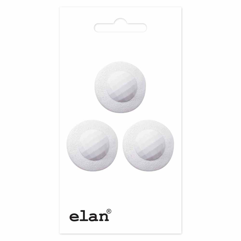 ELAN Shank Button – 18 mm (11/16 in.) – 3 Count