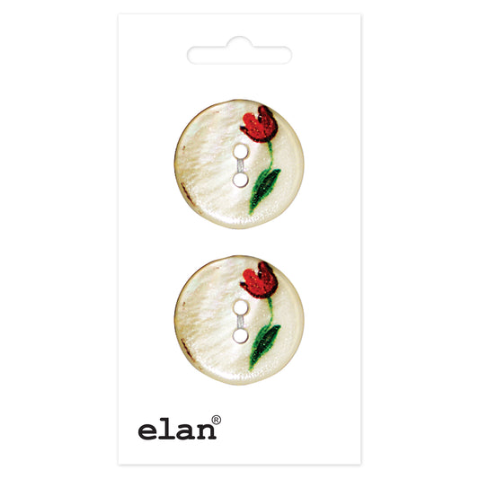 ELAN Sew-through 2-hole Button 23 mm (7/8 In) 2 Count