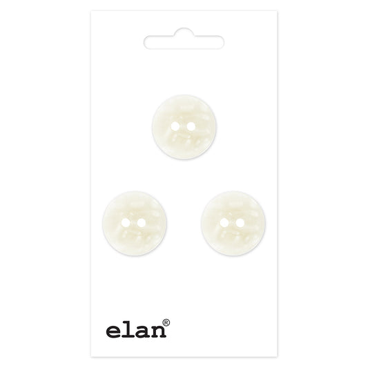 ELAN 2-Hole Button Sew-Through 15 mm (5/8 in) 3-Count