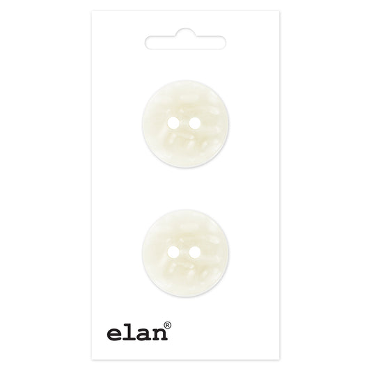 ELAN 2 Hole Button - 20mm (3/4 in.) - 2pcs