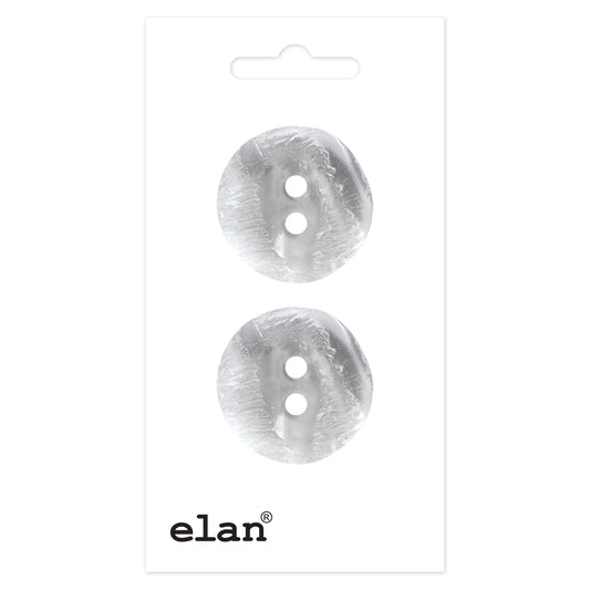 ELAN 2 Hole Button - 23mm (7/8) - 2 count