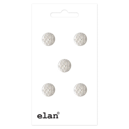 ELAN Shank Button Shank-Back 9 mm (3/8 in) 5-Count