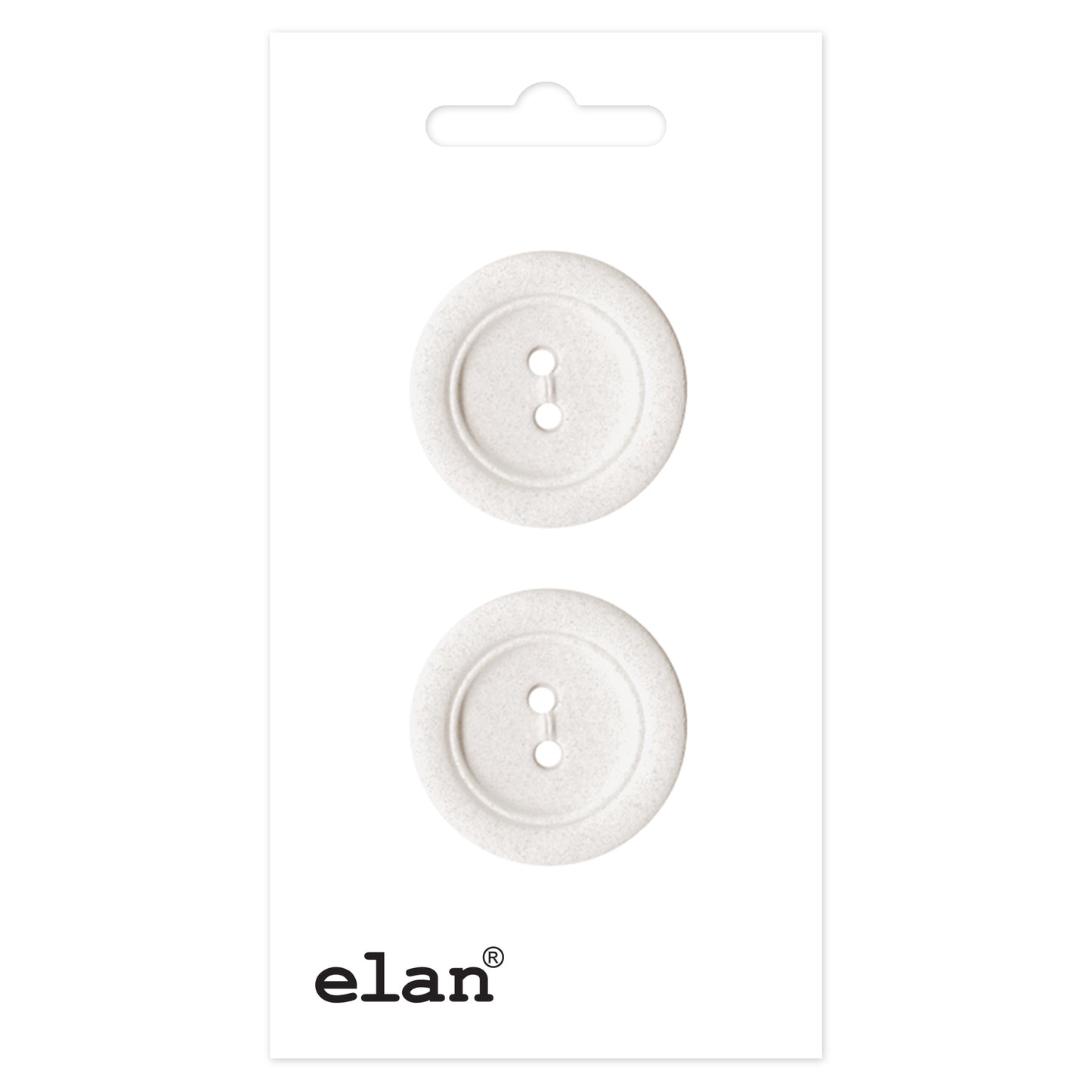 ELAN 2 Hole Button - 22mm (7/8) - 2 count