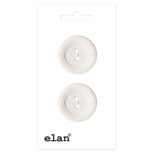 ELAN 2 Hole Button - 22mm (7/8) - 2 count