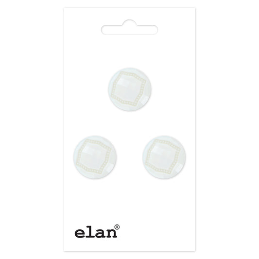 ELAN Shank Button - 13mm (1/2 in.) - 3pcs
