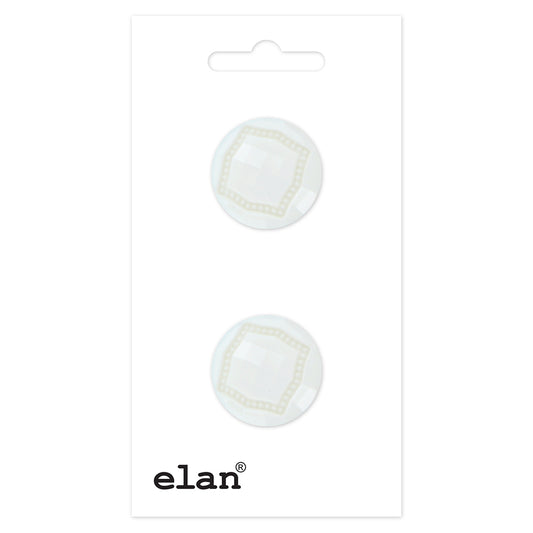 ELAN Shank Button - 19mm (3/4 in.) - 2pcs