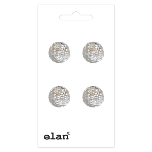 ELAN Shank Sew-On Button, 13 mm (1/2 in), 4-Count