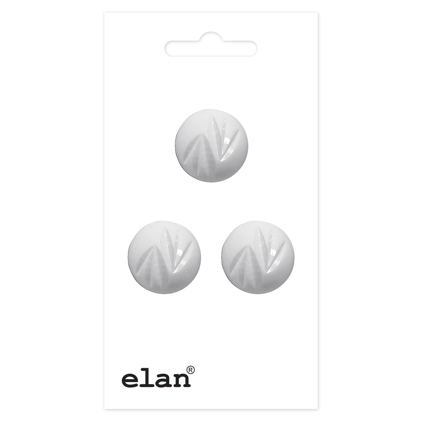 ELAN Shank Sew-On Button, 15 mm (5/8 in), 3-Count
