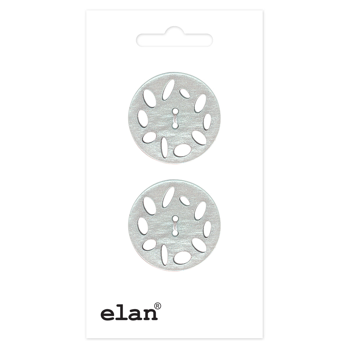 ELAN 2-Hole Button, 23 mm (7/8 in.), 2 Count