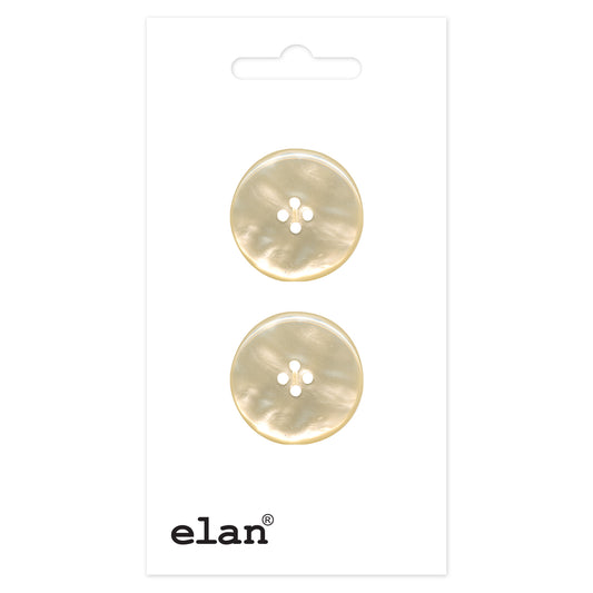 ELAN 4 Hole Button - 19mm (3/4) - 2 count