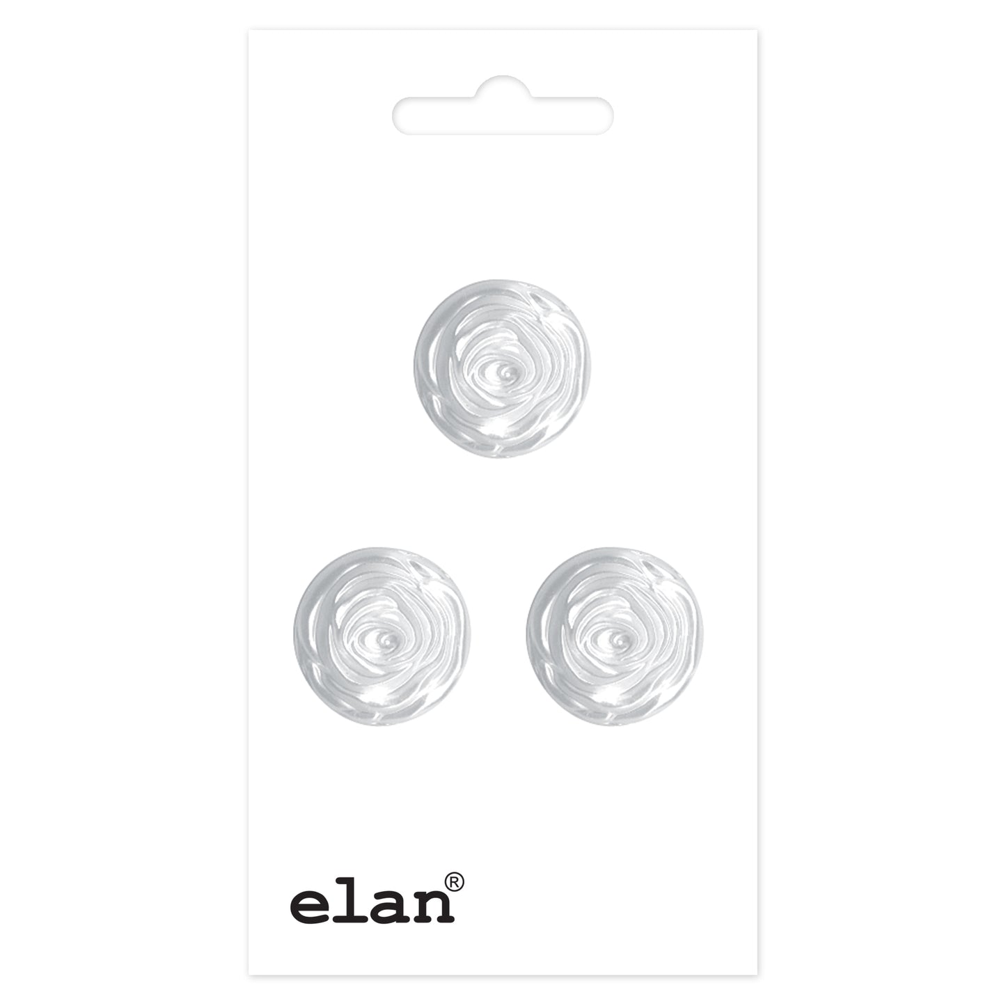 ELAN Shank Button - 15mm (5/8) - 3 count