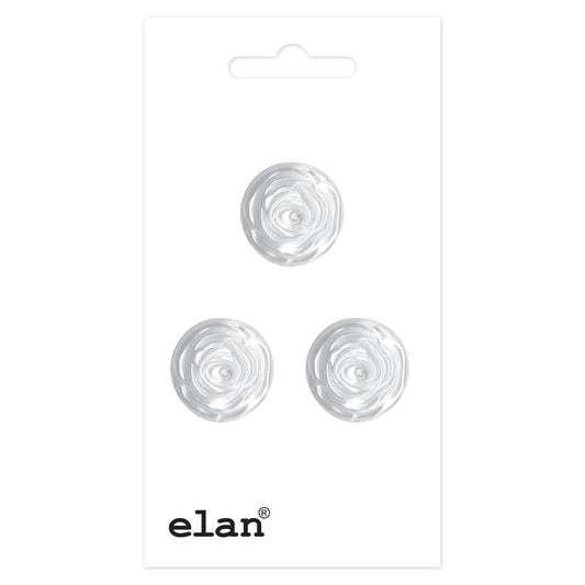 ELAN Shank Button - 15mm (5/8) - 3 count