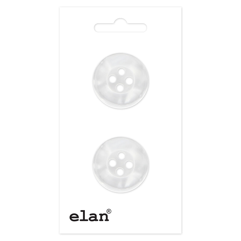 ELAN 4 Hole Button - 20mm (3/4 in.) - 2pcs