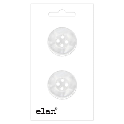 ELAN 4-Hole Sew-Through Button 20 mm (3/4 in) 2 Count