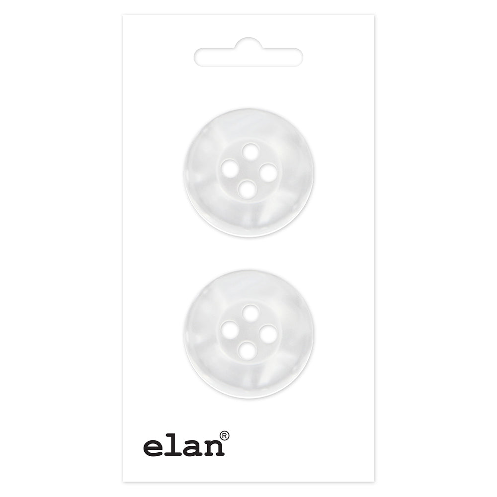 ELAN 4 Hole Button - 23mm (7/8 in.) - 2pcs