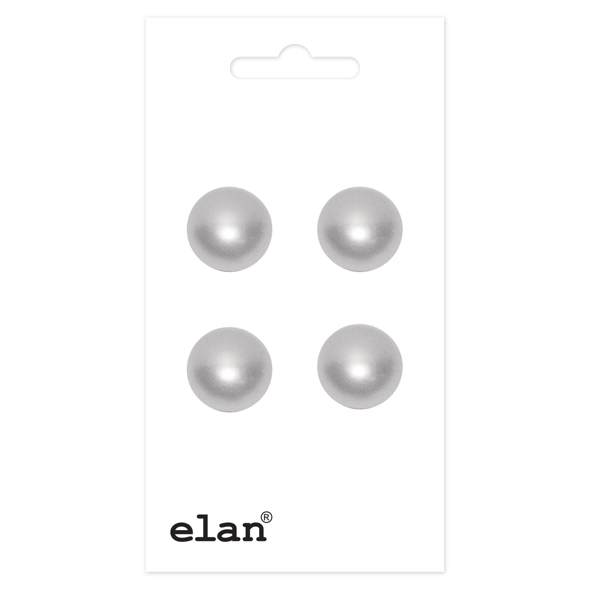 ELAN Shank Button, 13 mm (1/2 in.), 4 Count
