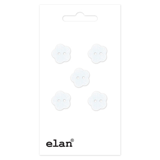 ELAN 2 Hole Button - 10mm (3/8in) - 5pcs