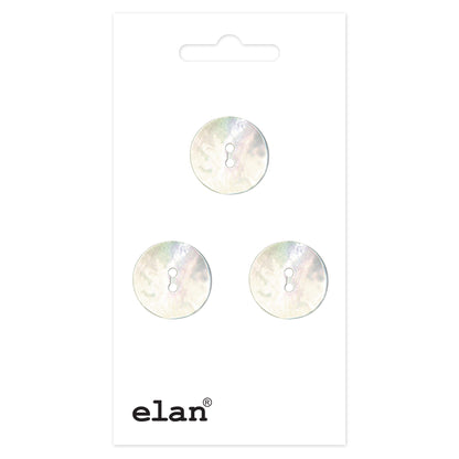 ELAN 2-Hole Sew-Through Button 15 mm (5/8 in) 3 Count