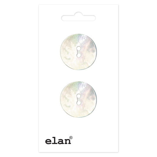 ELAN 2 Hole Button - 20mm (3/4) - 2 count