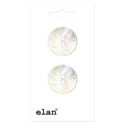 ELAN 2-Hole Sew-Through Button 20 mm (3/4 in) 2 Count