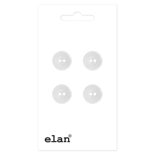 ELAN 2 Hole Button - 11mm (3/8) - 4 count