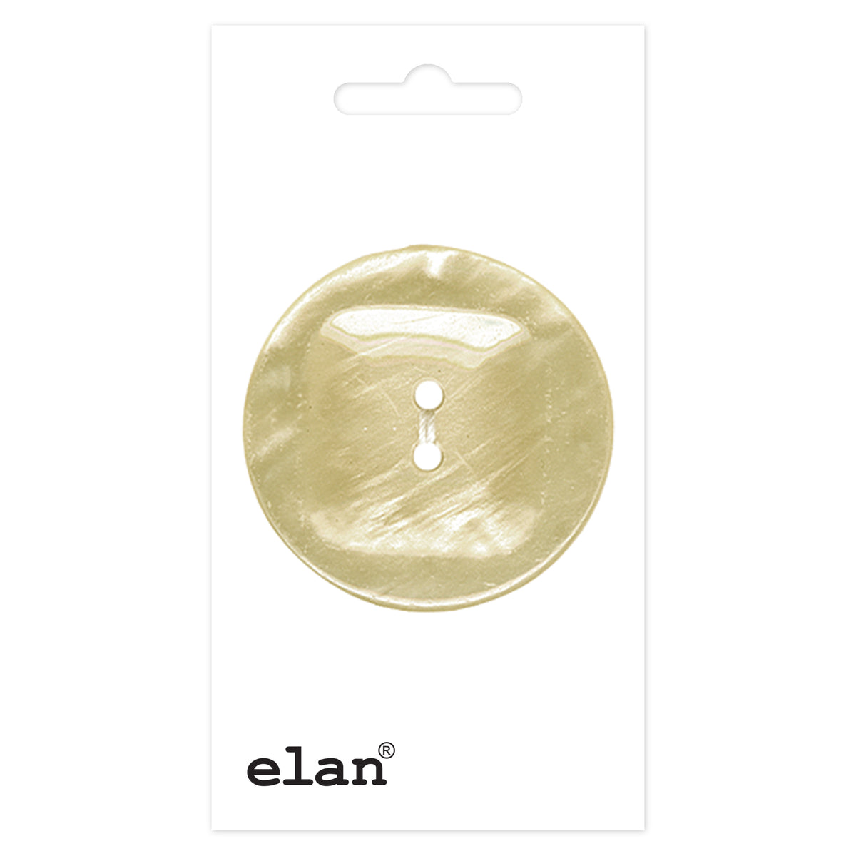 ELAN 2-hole sew-through button, 38 mm (1 1/2 in.), 1-pack