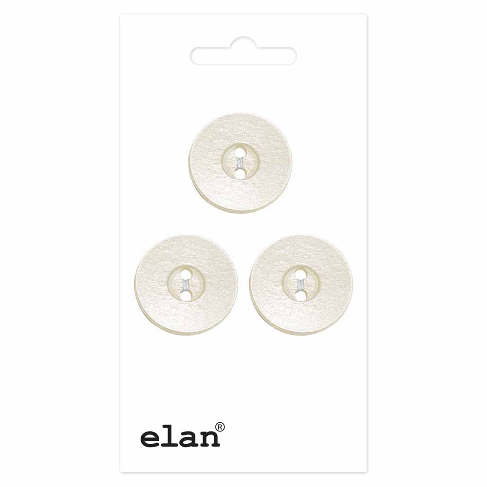 ELAN 2-Hole Button, 18mm (3/4in), 3 Pack