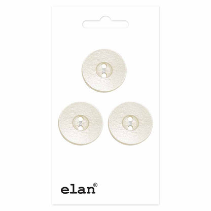 ELAN 2-Hole Button, 18mm (3/4in), 3 Pack