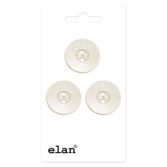 ELAN 2-Hole Button, 18mm (3/4in), 3 Pack
