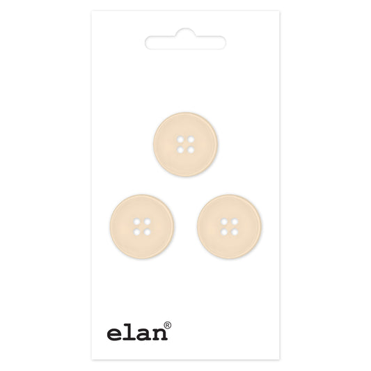 ELAN 4 Hole Button - 15mm (5/8 in.) - 3pcs