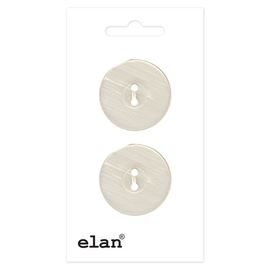 ELAN 2-Hole Button - 23 mm (7/8 in.) - 2 count