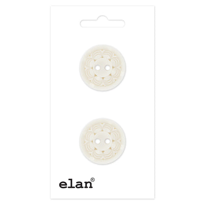 ELAN 2-Hole Button Sew-Through 19 mm (3/4 in) 2-Count