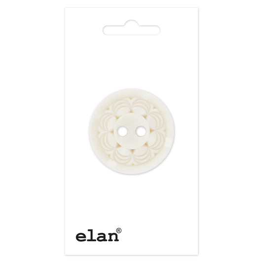 ELAN 2-Hole Button Sew-through 28mm (1 1/8") 1 Count