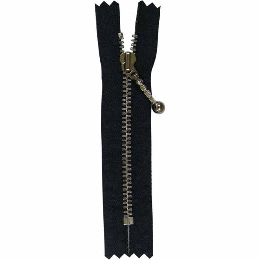 COSTUMAKERS Denim Closed End Zipper – 8 cm (3") – Black – 1708